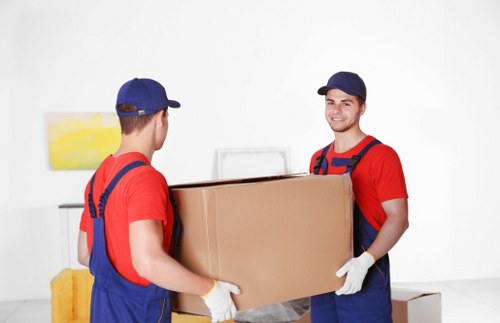 Beckton storage facility used for temporary household and business items
