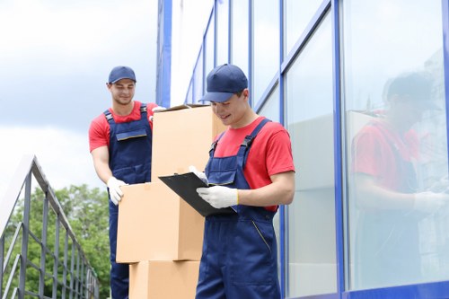 Risk assessment review being carried out in a storage facility