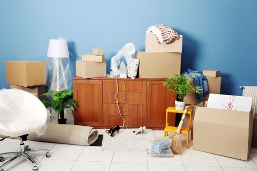Families and businesses using mobile storage in Beckton