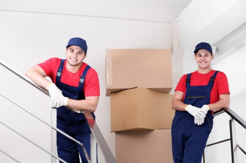Organised commercial storage unit for stock and equipment in Beckton